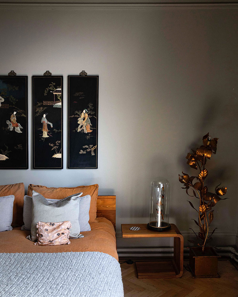 英式维多利亚风格混搭艺术新潮，浪漫卧室尽享窗外美景-7