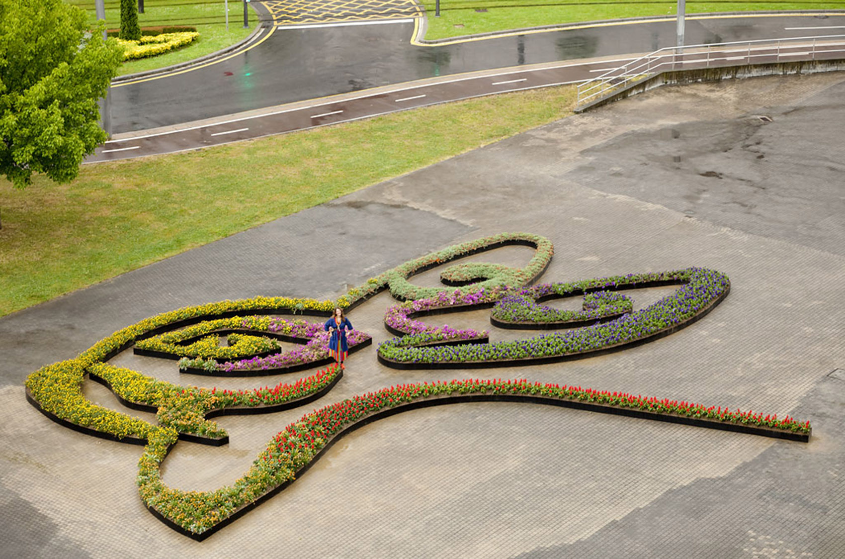 毕尔巴鄂“金属兔”城市花坛，西班牙 / Miralles Tagliabue EMBT-19