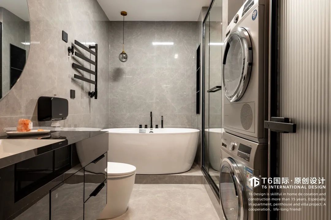 145㎡老房逆袭,现代轻奢四室两厅两卫丨中国上海丨T6 国际设计-49