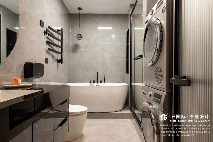 145㎡老房逆袭,现代轻奢四室两厅两卫丨中国上海丨T6 国际设计-49