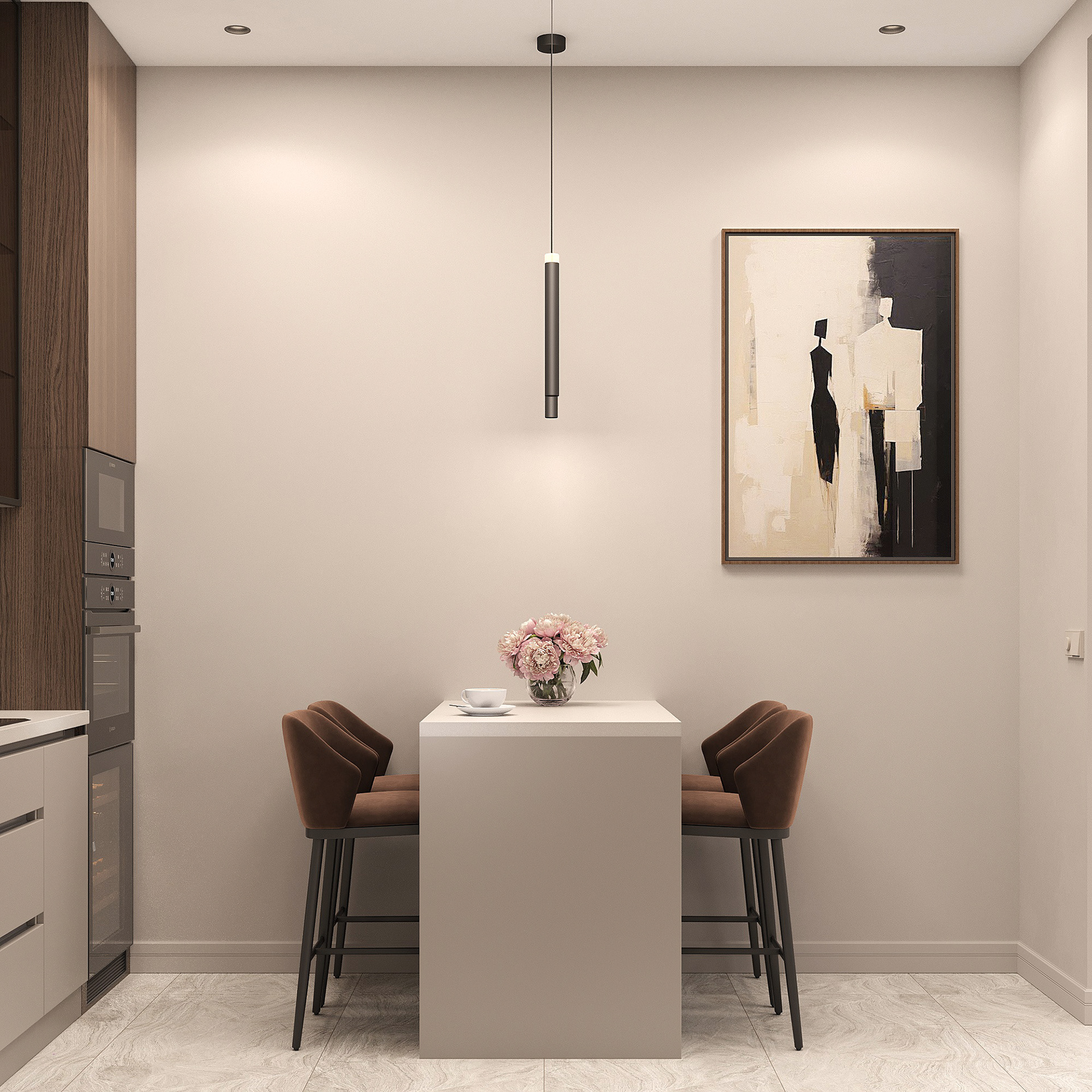 四口之家120平现代设计住宅-15