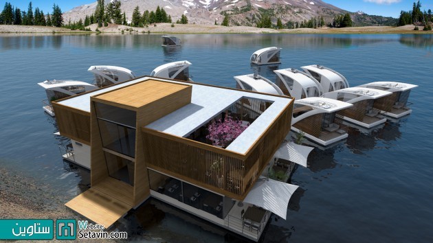 漂浮酒店 斯塔文(根据音译,原文本“ستاوین”未明确对应中文)丨Salt & Water工作室-10