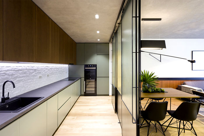 单身公寓的轻工业美学  Bogdan Ciocodeica-4