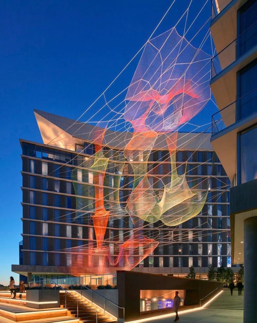 惊艳世界的「渔网」艺术,Janet Echelman 的创意之路-81