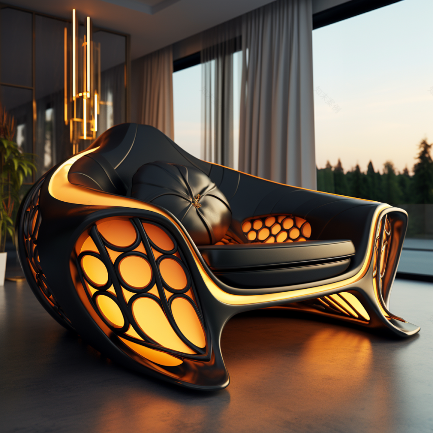 未来派霓虹椅-6