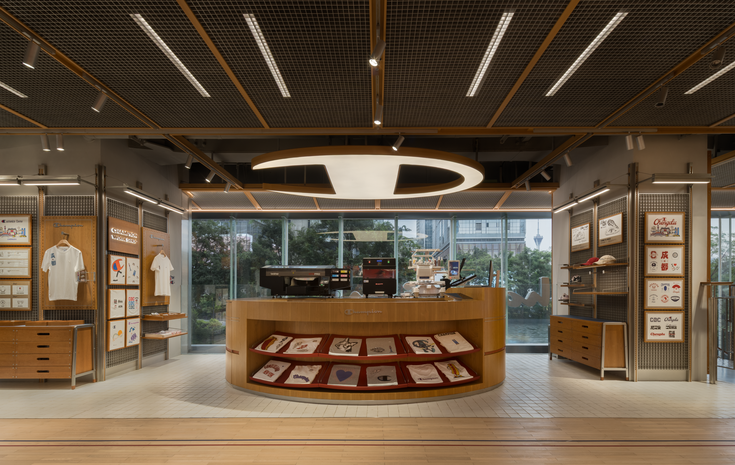 Champion成都盈嘉旗舰店空间设计丨中国成都丨立品设计-34
