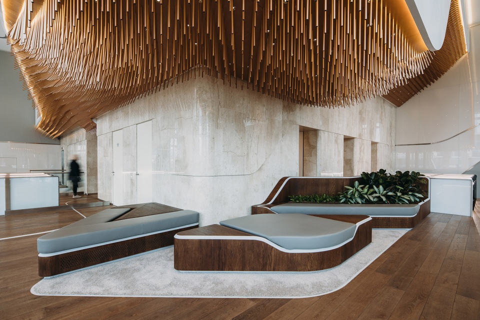 阿姆斯特丹 UNStudio 大楼大厅翻新,灵活互动新环境-17