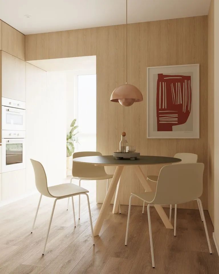 现代一室一厅 68㎡公寓丨室内设计工作室 nude-20