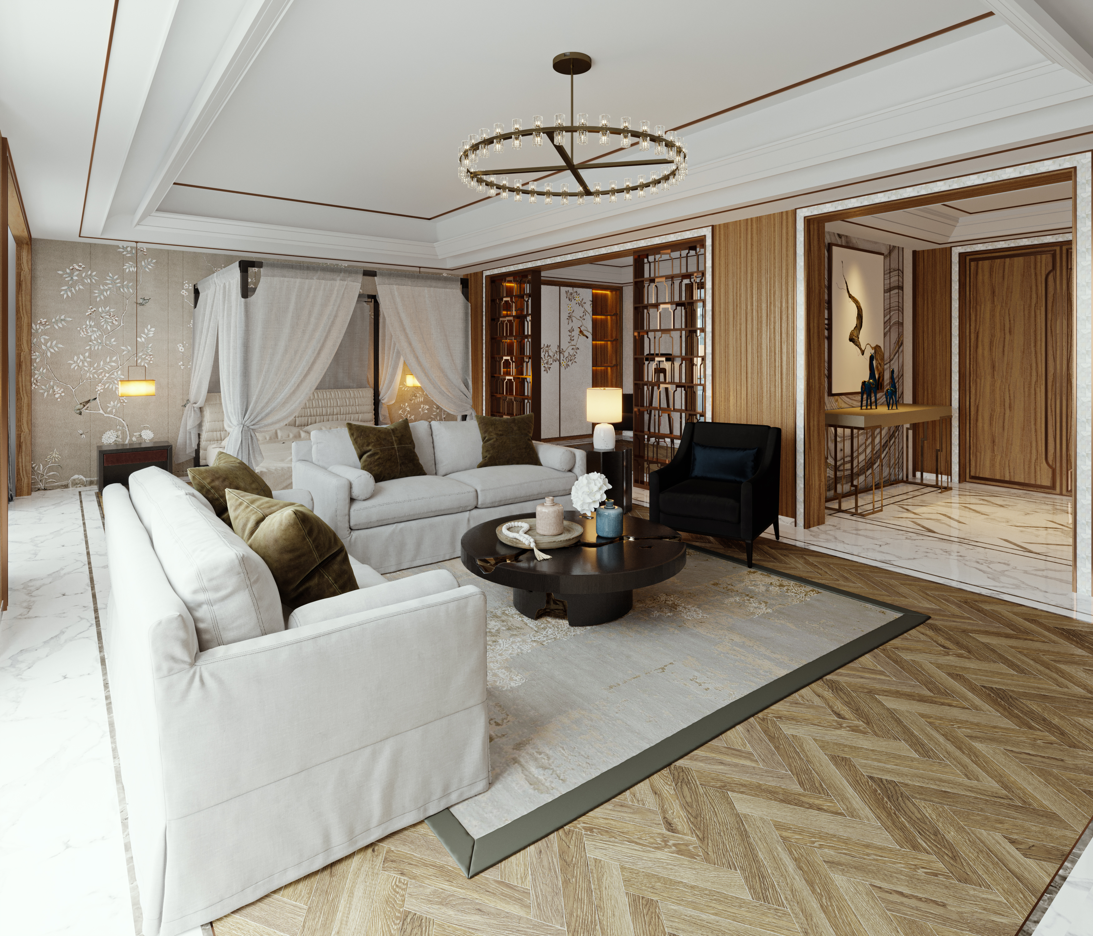 融合传统与现代的 3D 可视化渲染设计-6