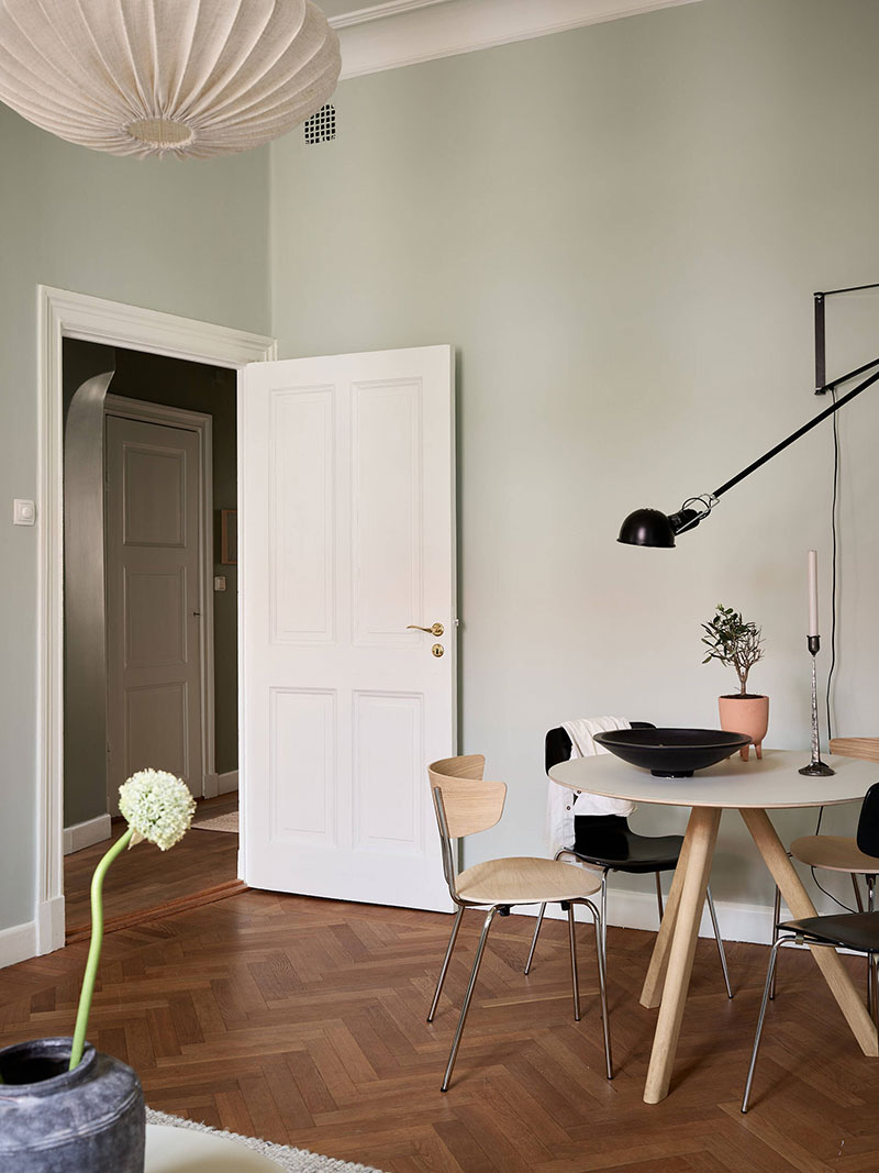 瑞典 46㎡小公寓的温馨设计-8