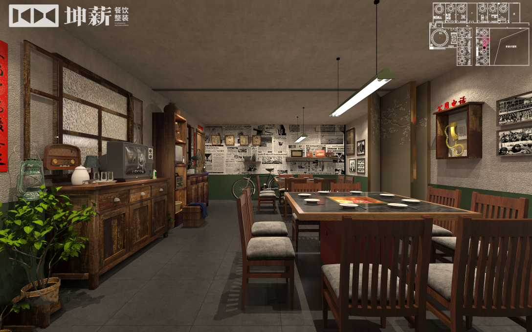 杜小牛火锅丨中国鄂尔多斯丨坤薪整装-23