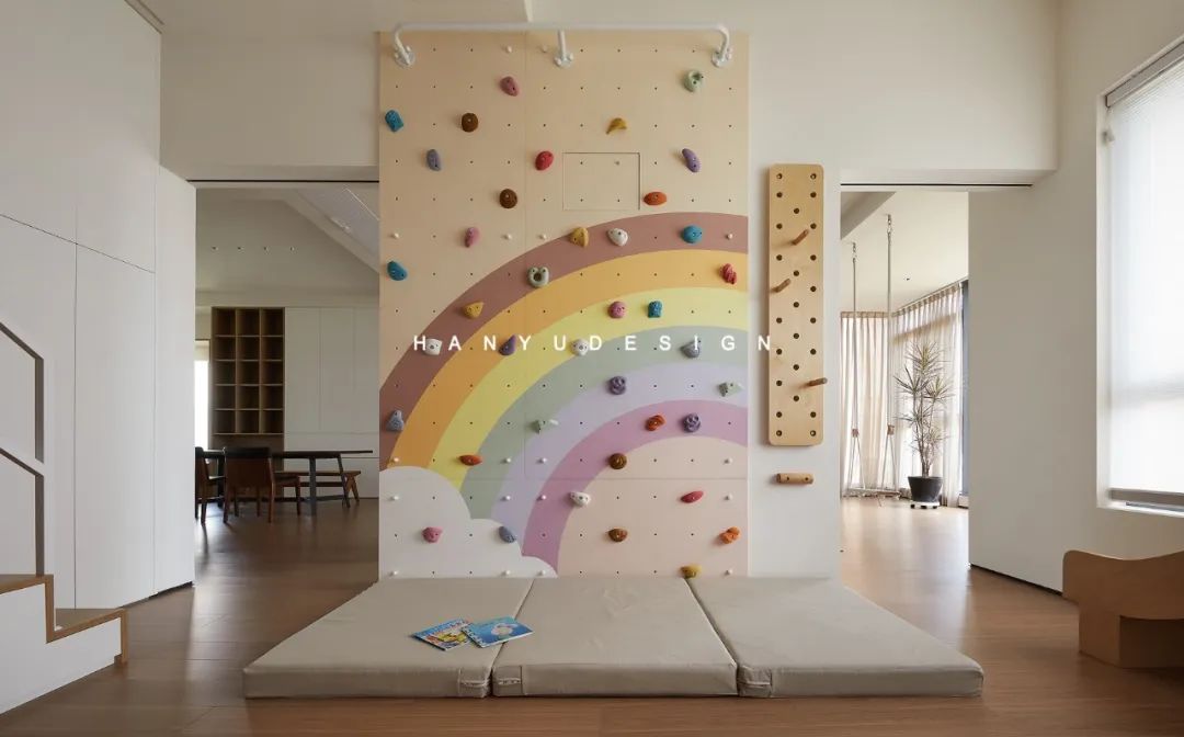 遛娃不出门?他们家藏着个儿童游乐园丨中国深圳丨深圳涵瑜室内设计-12
