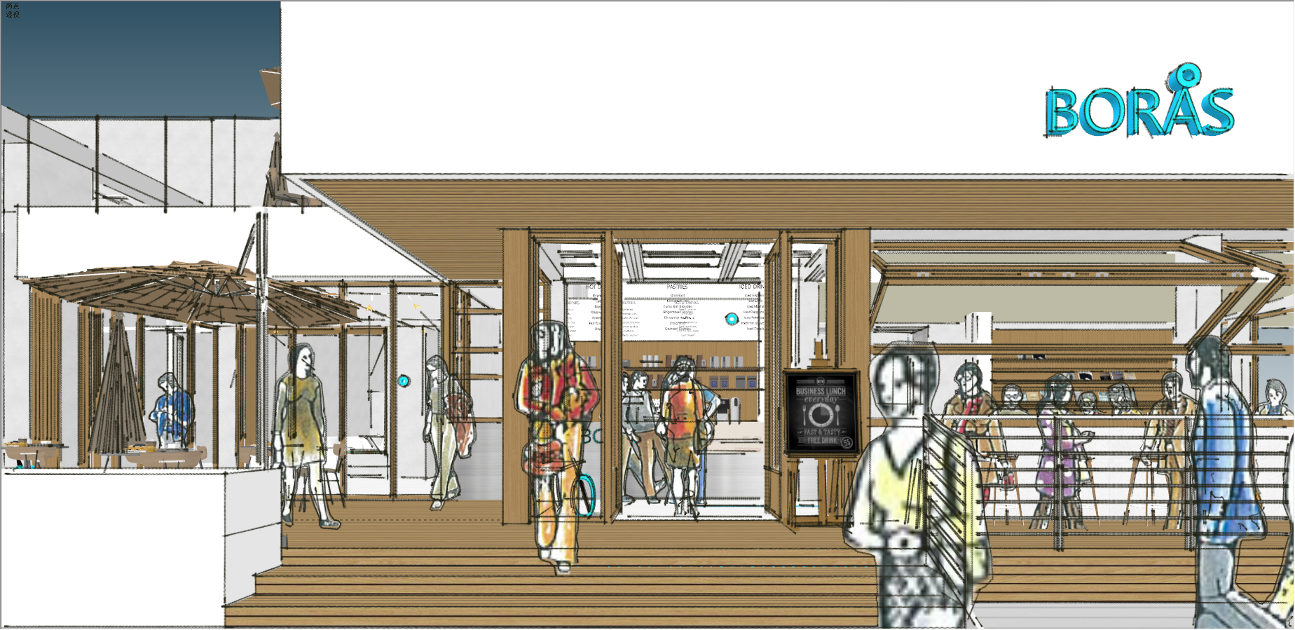 BORAS健康轻食餐厅丨中国上海丨MUKA ARCHITECTS木卡工作室-5