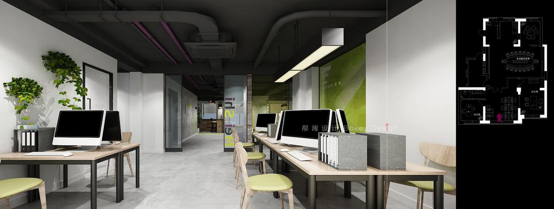 创意办公空间设计案例 | 色彩与功能的完美融合-4