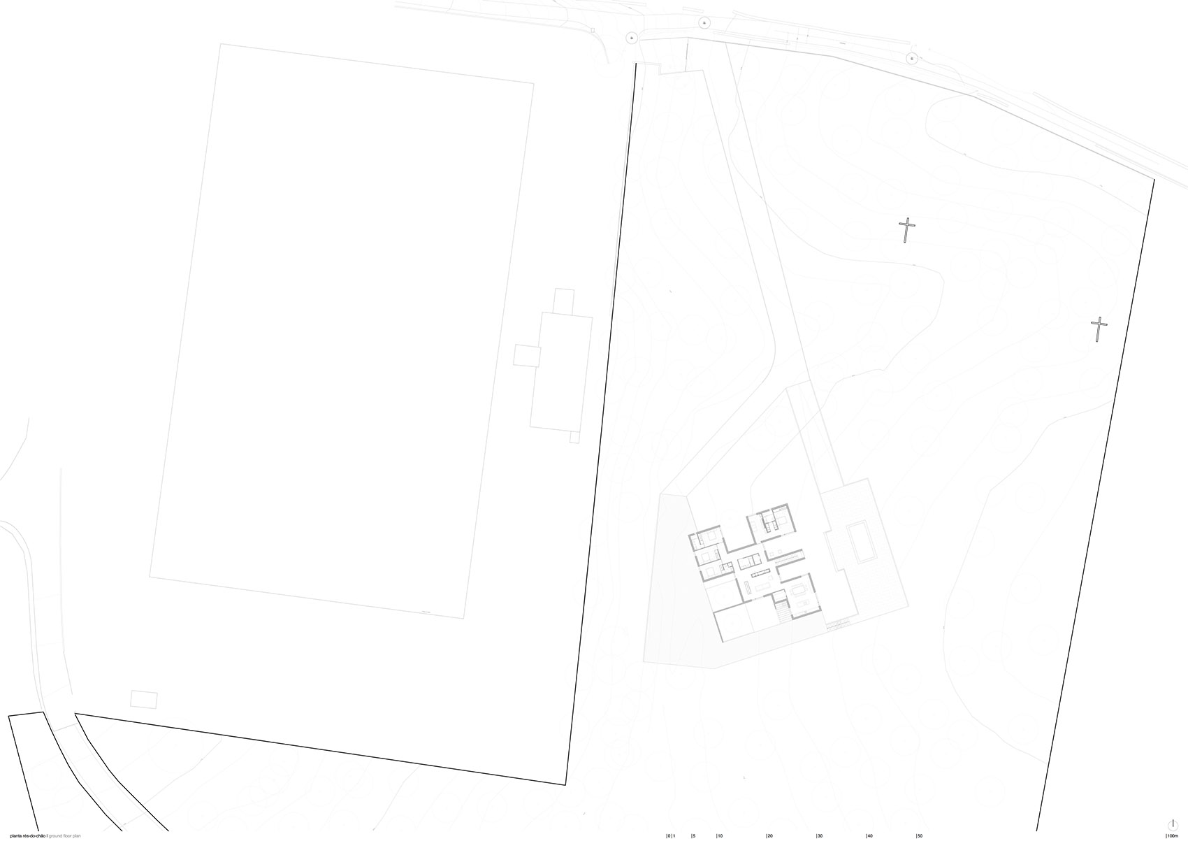 隐于自然的混凝土住宅,葡萄牙/ waataa-34