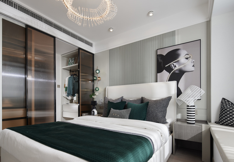 浦江千禧公园95户型——轻奢都会风格塑造年轻时尚的都会文艺空间-12