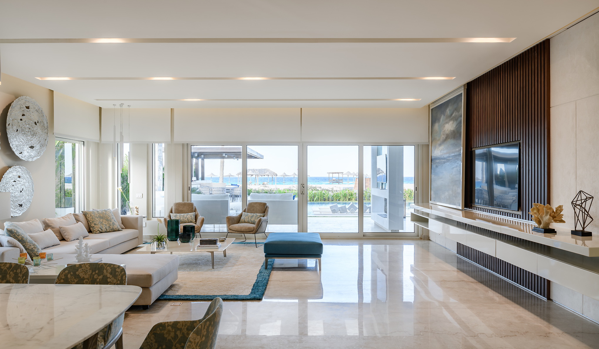 阿尔玛萨湾别墅 A | Hossam Nabil Architects | 2020 | 埃及-16