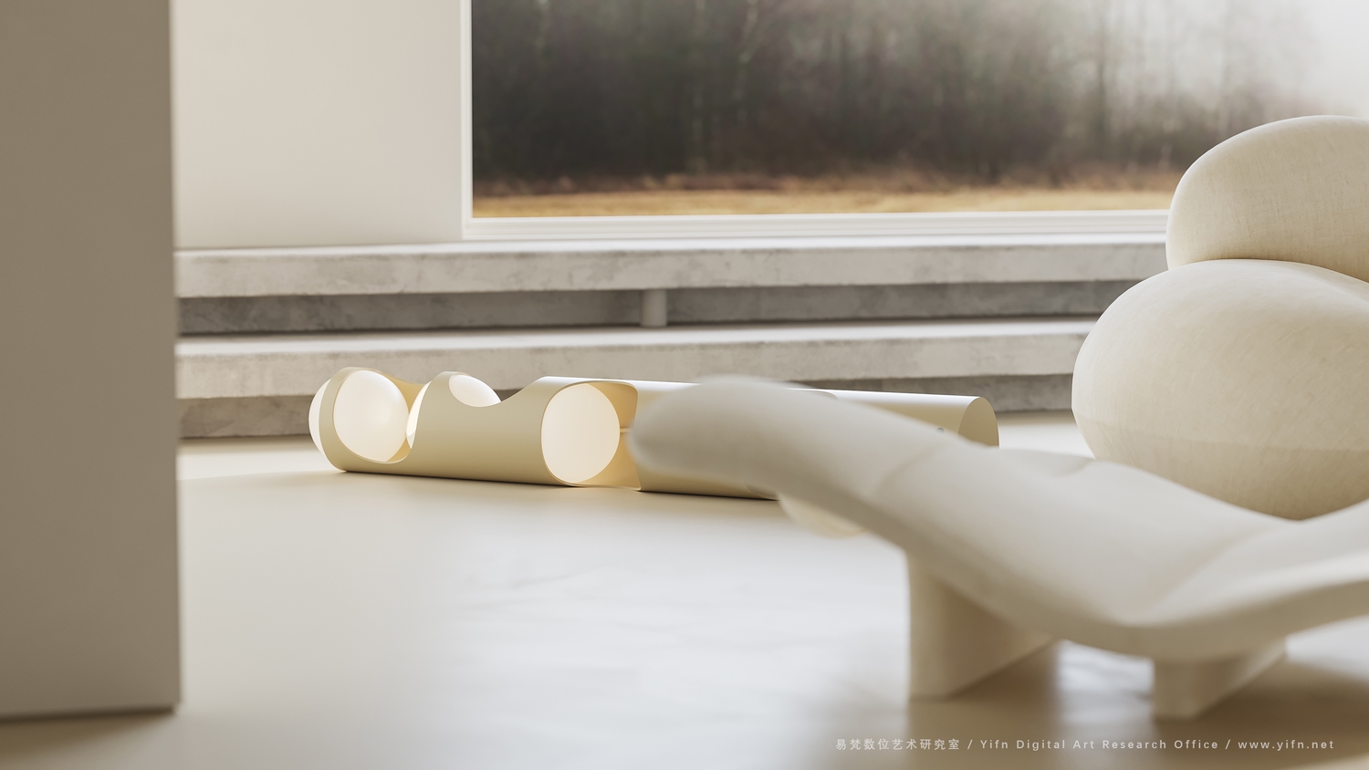 现代奶油风住宅|易梵视觉-6