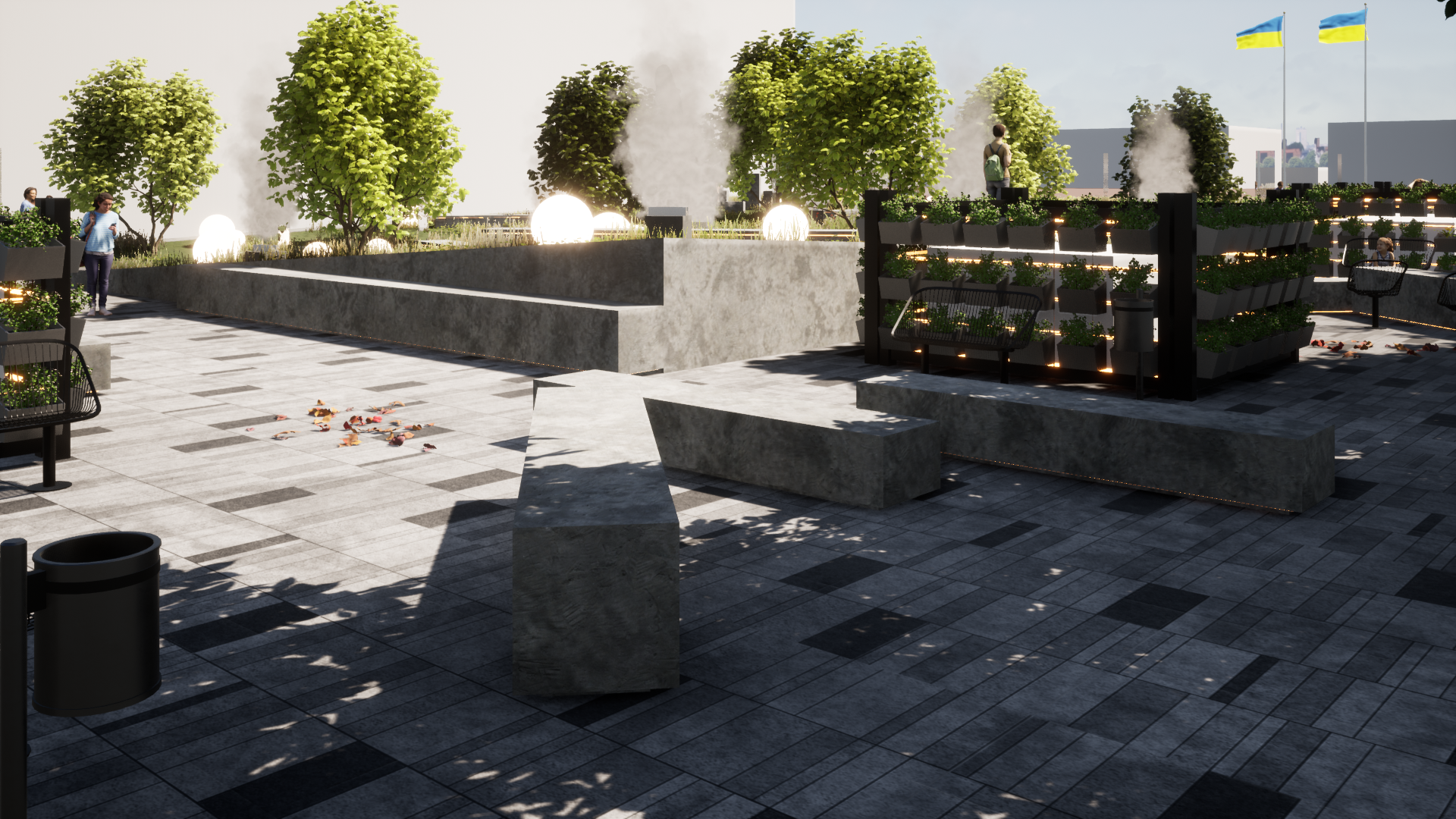 乌克兰英雄纪念公园概念设计丨Vizdome Space-32