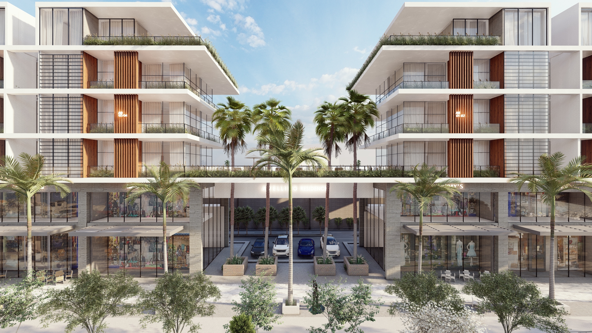 A VILLINO 酒店住宅项目丨LE JARDIN-3