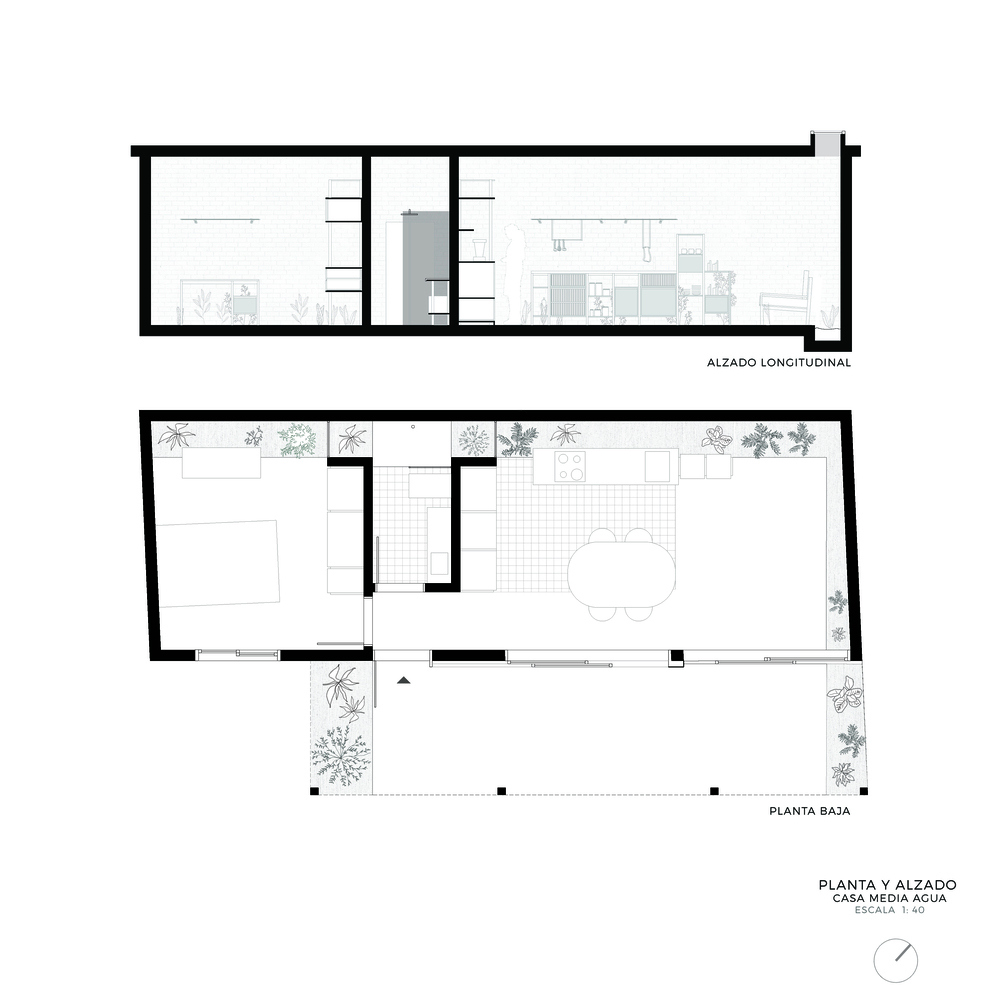 自然通风与绿植共生,治愈潮湿老宅丨El Sindicato Arquitectura-15