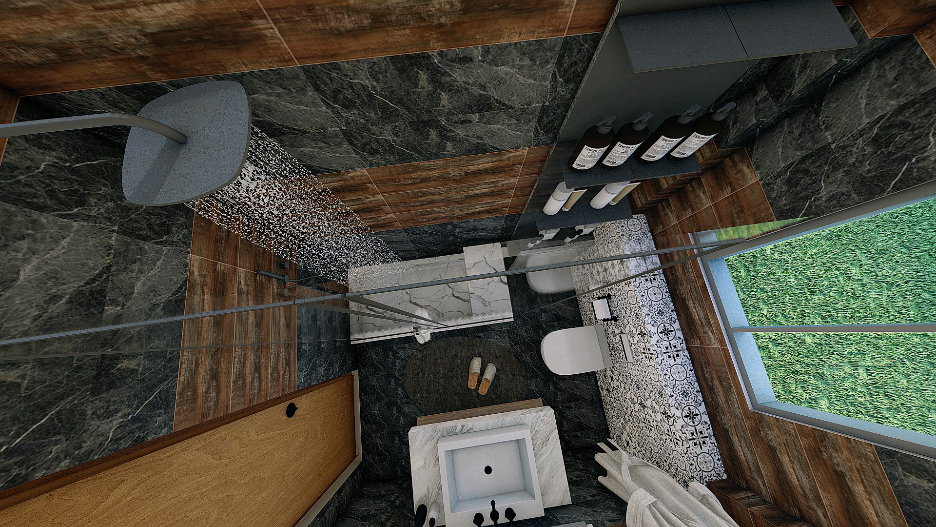 تصميم لوحده 130 كمبوند جاردن هيلز اكتوبر مصر-9