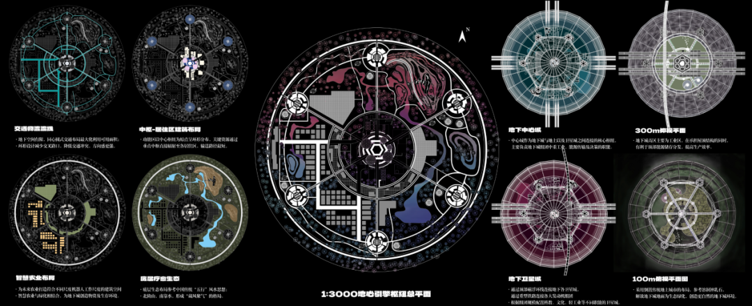 太酷啦！同济大学毕设斩获ACF入围奖！植入“流浪地球”的数字生命概念！“实体建筑+虚拟叠加”让数字现实相融，打造上海地下城！-131