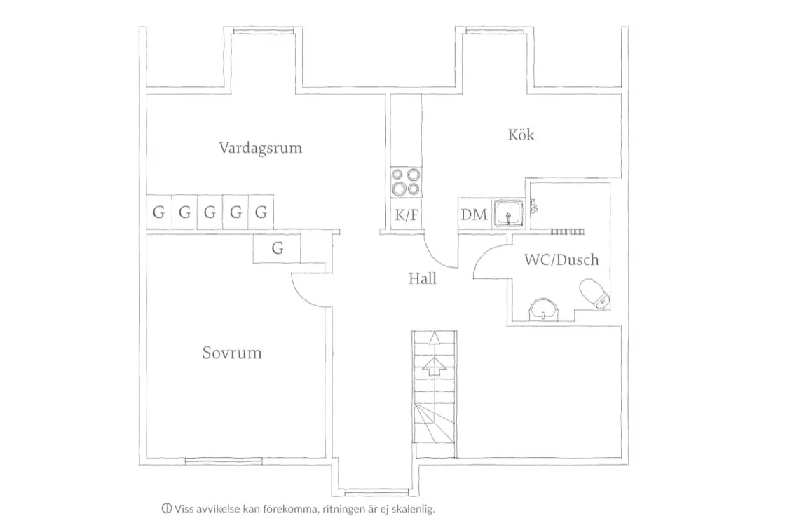 瑞典哥德堡 44m2 明亮阁楼公寓-21