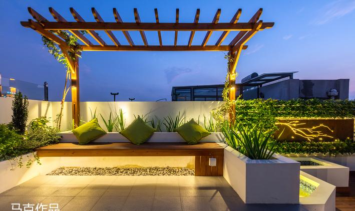 城市绿洲 | 屋顶花园的静谧之美-16