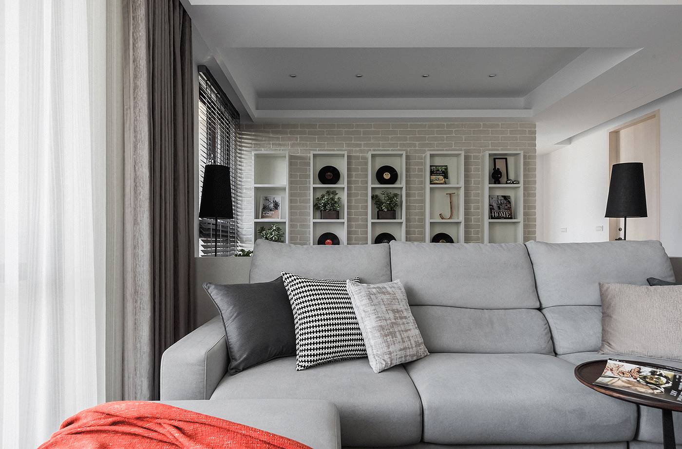 台式简约风住宅设计 生活品位的精致展演-7