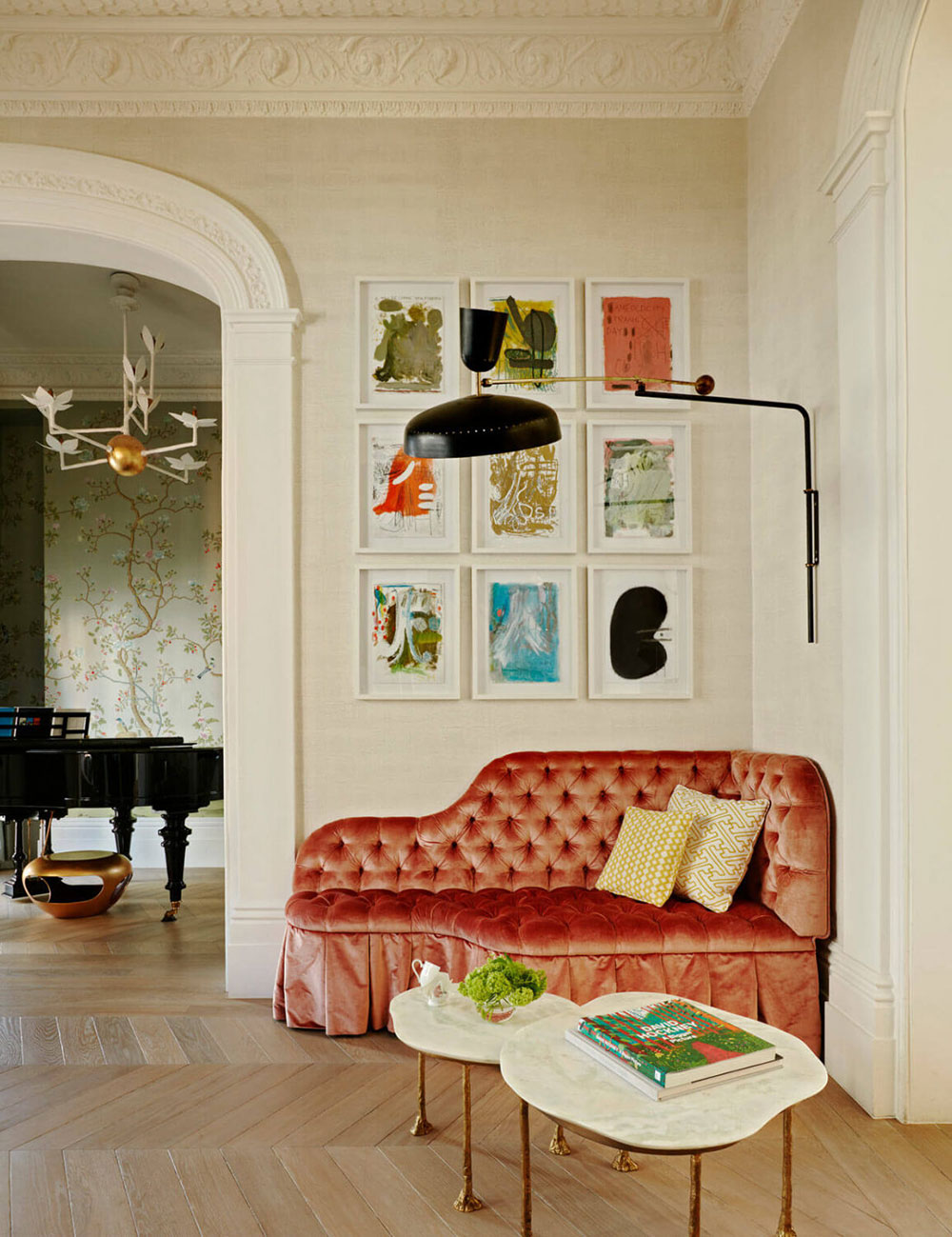 伦敦时尚别墅的巴黎风情设计-4