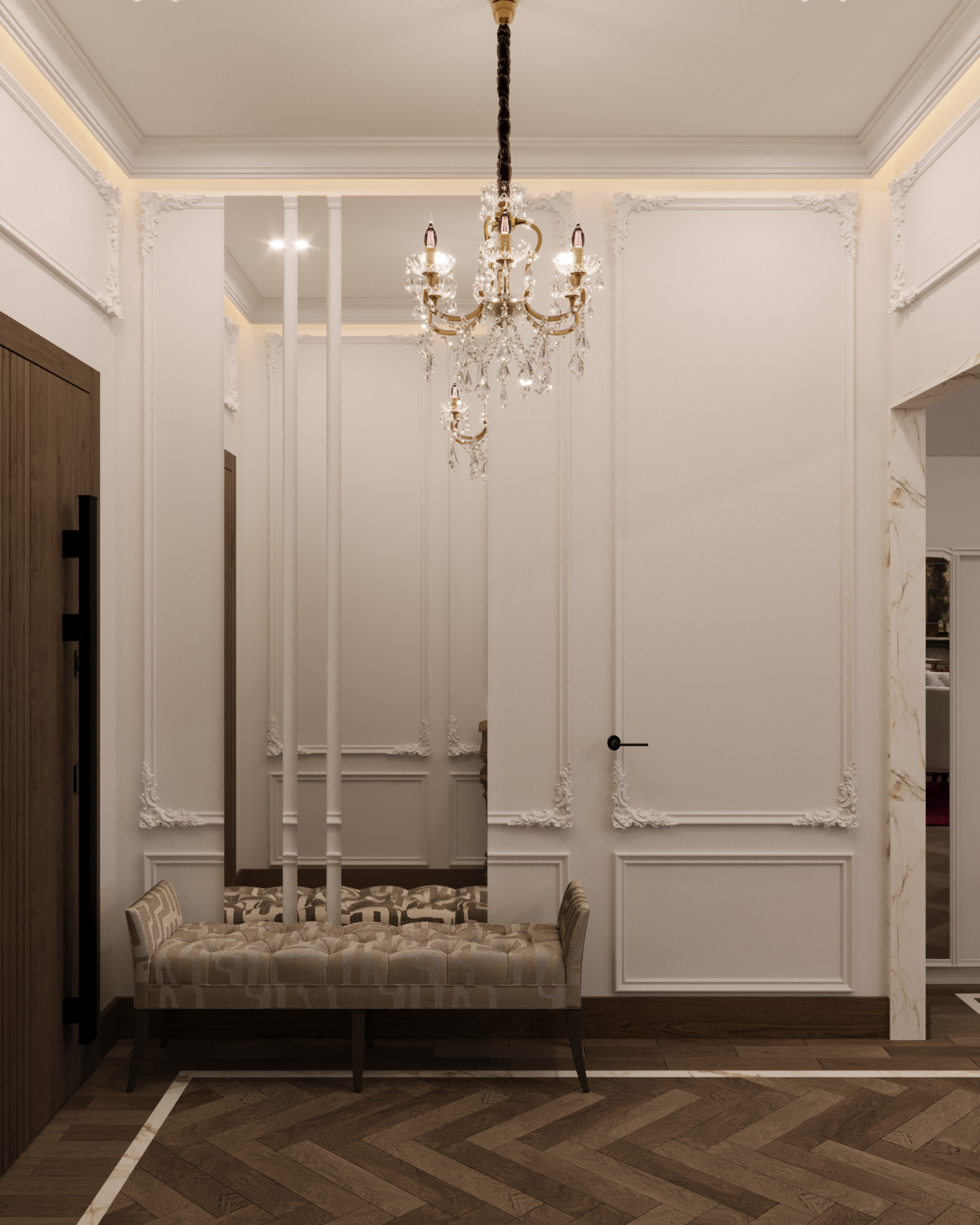 法式风格别墅丨No5 Designs-3