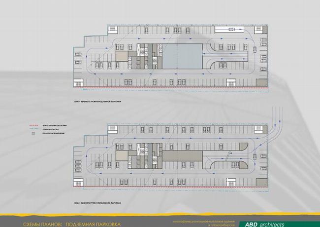 新西伯利亚多功能高层建筑竞赛项目丨俄罗斯新西伯利亚丨B.Levyant等及ABD architects-53
