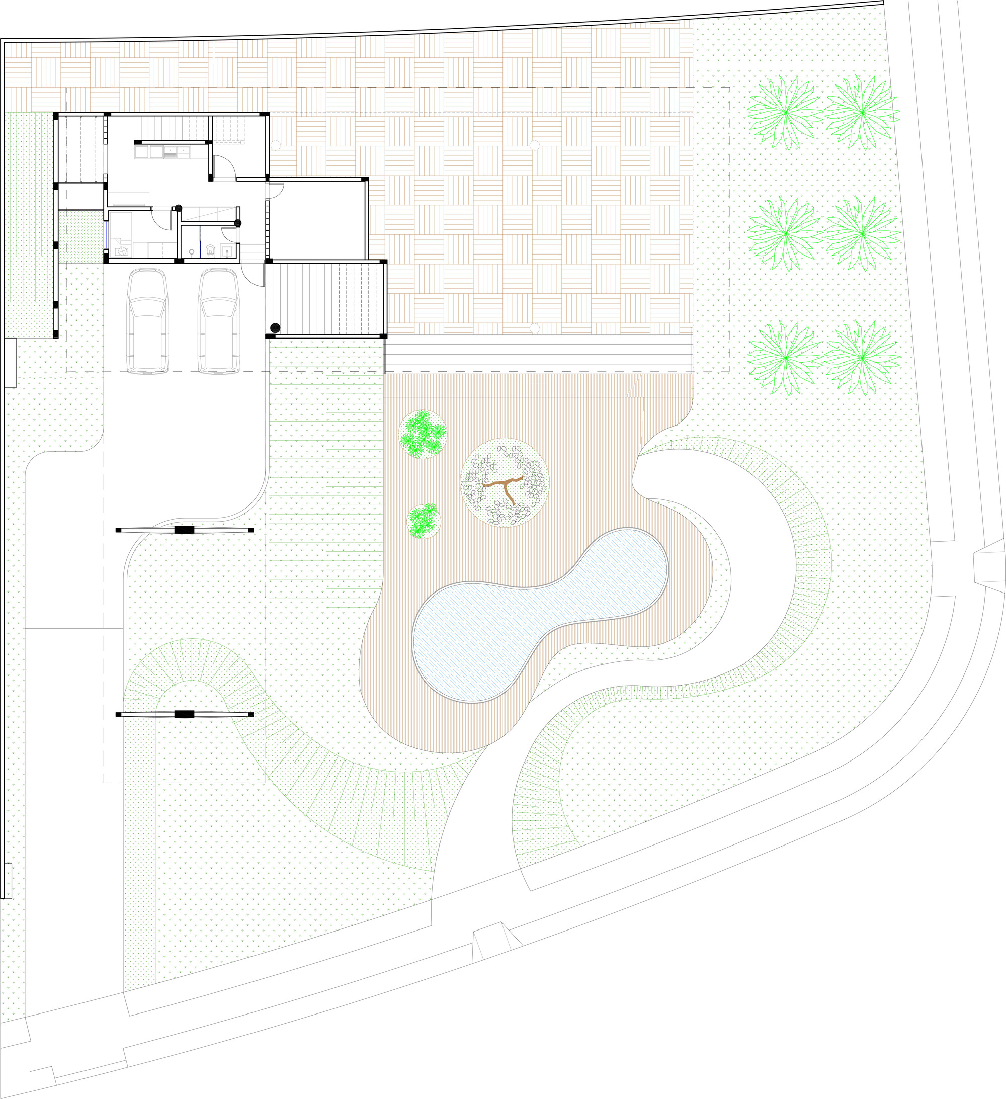 巴西 Goiânia 别墅 | “攀爬之屋”融入自然,展现个性-35