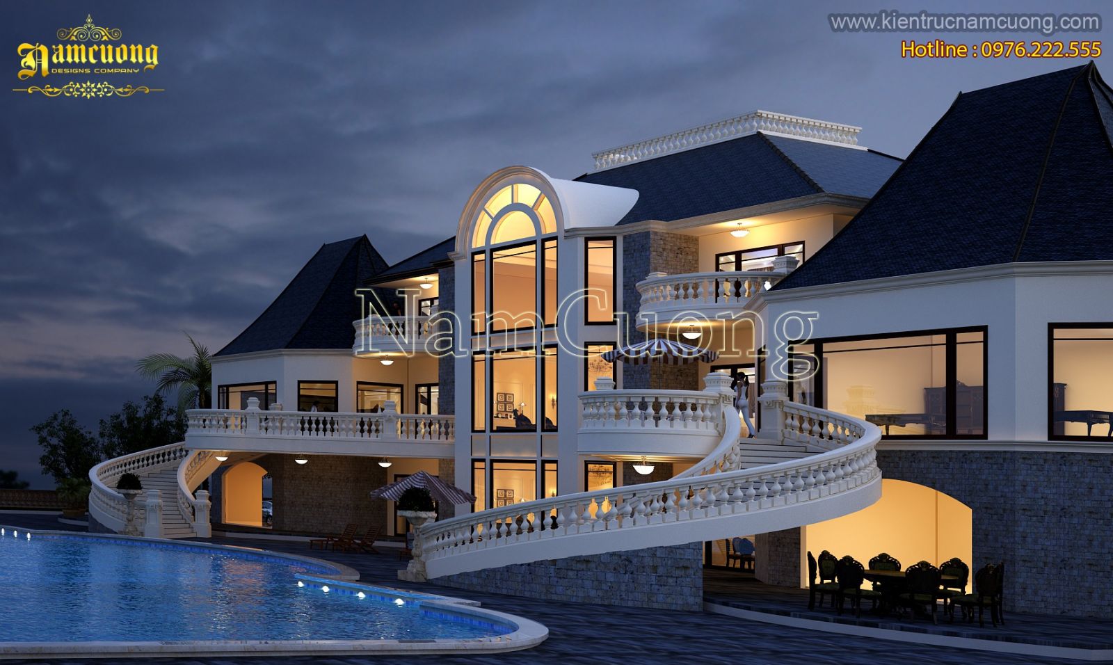 欧式复古风格商办空间设计-10