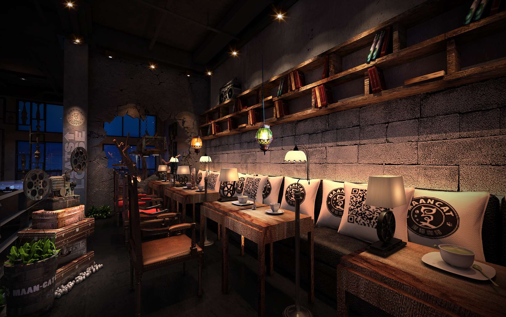 咖啡店丨郭准  温州漫猫咖啡-7