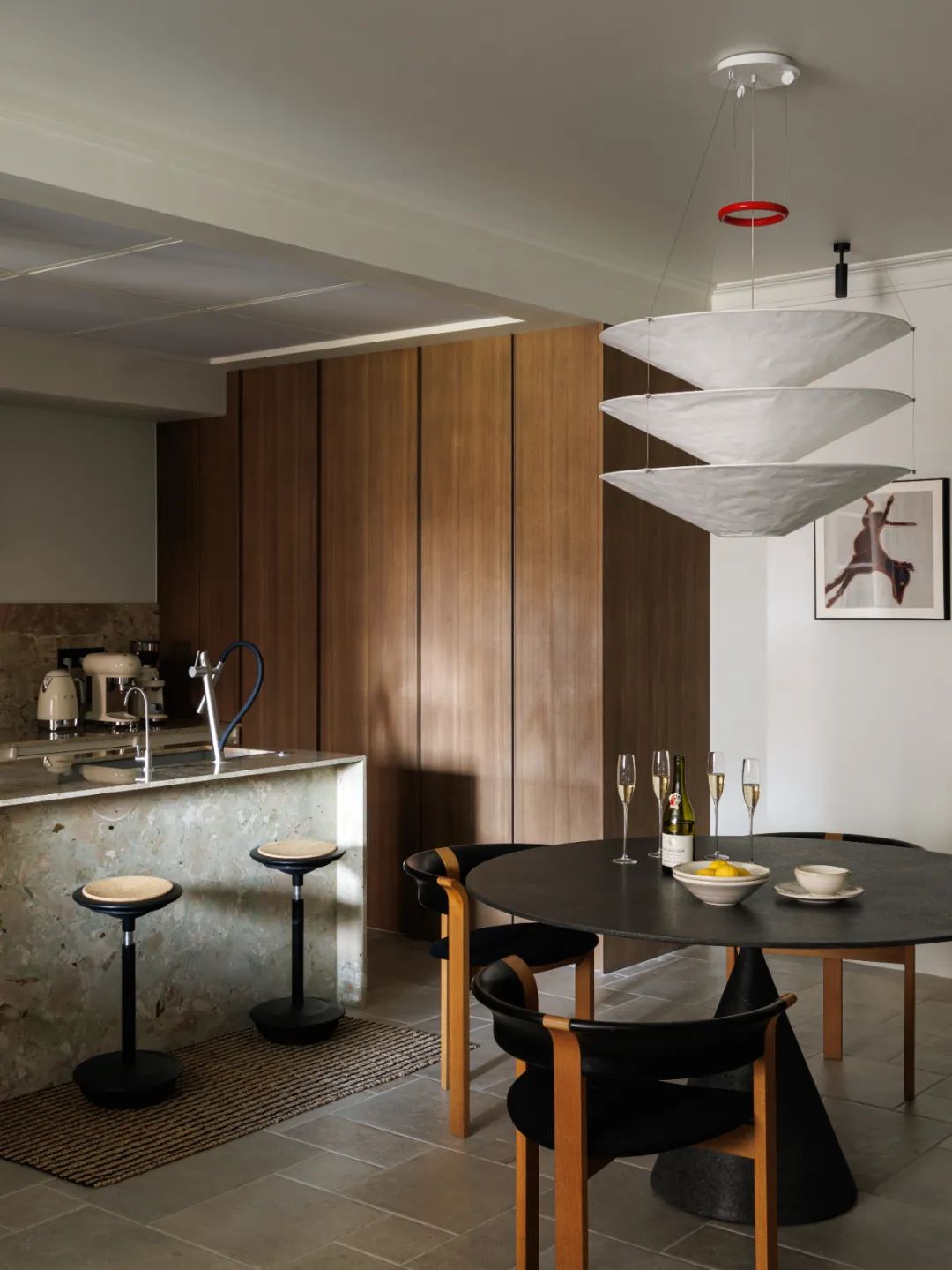 私宅｜160平折衷混搭设计的家-12