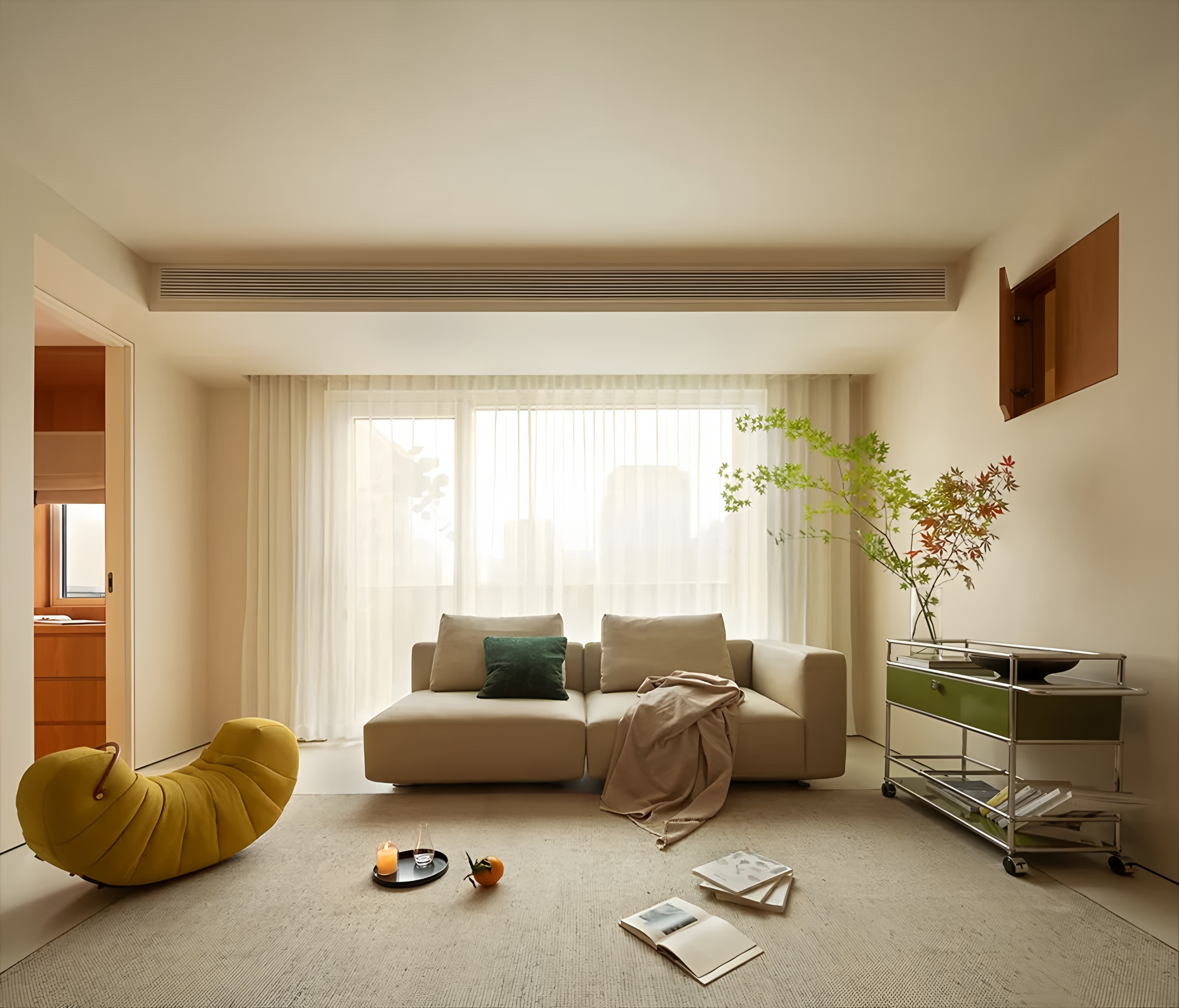 浙江·温州绿城留香园120平设计丨中国温州丨璞素空间设计-2