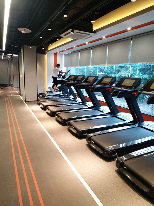 乐刻健身装修设计 重庆两路店-3