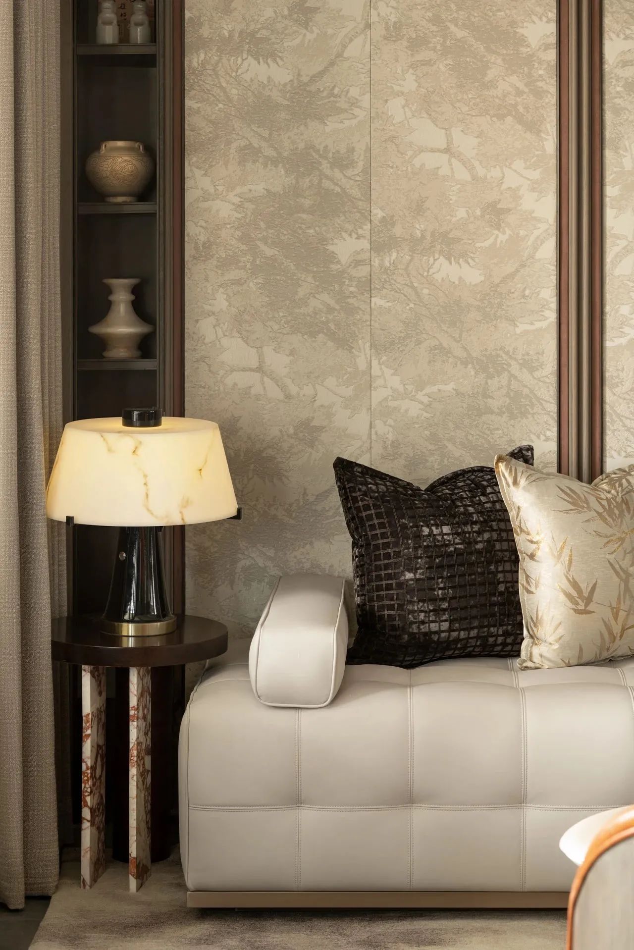 122·3㎡山湖雅奢样板间丨中国福州丨北京栋三尺设计有限公司-35