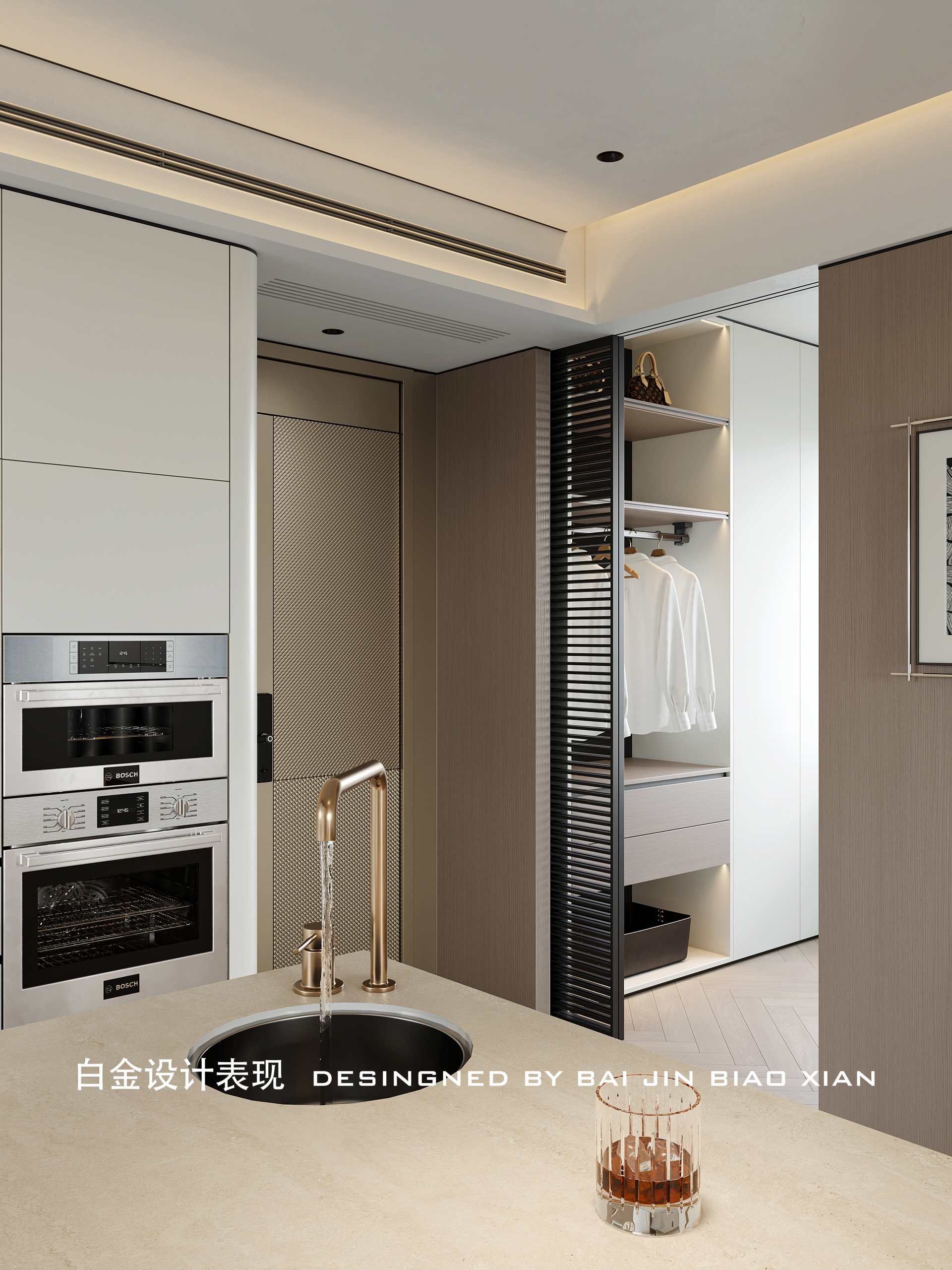 现代客餐厅 现代原木风  原木空间-9