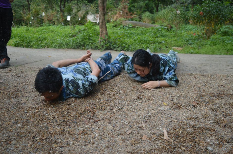 广州钛马赫别墅家装“潜能”拓展训练-159