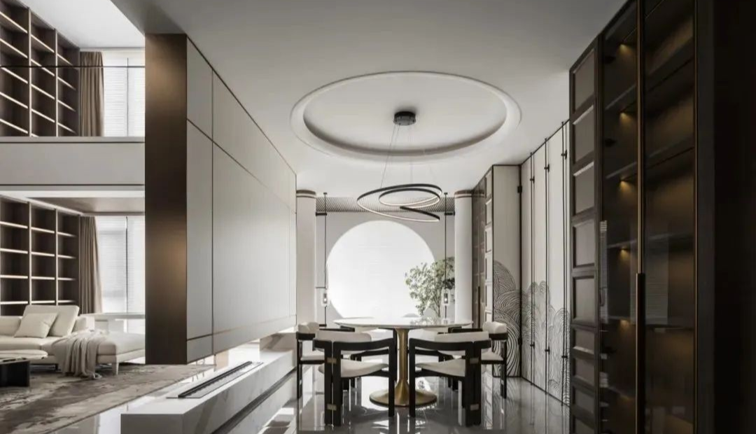 新中式湖居别墅丨中国武汉丨武汉得间设计-30