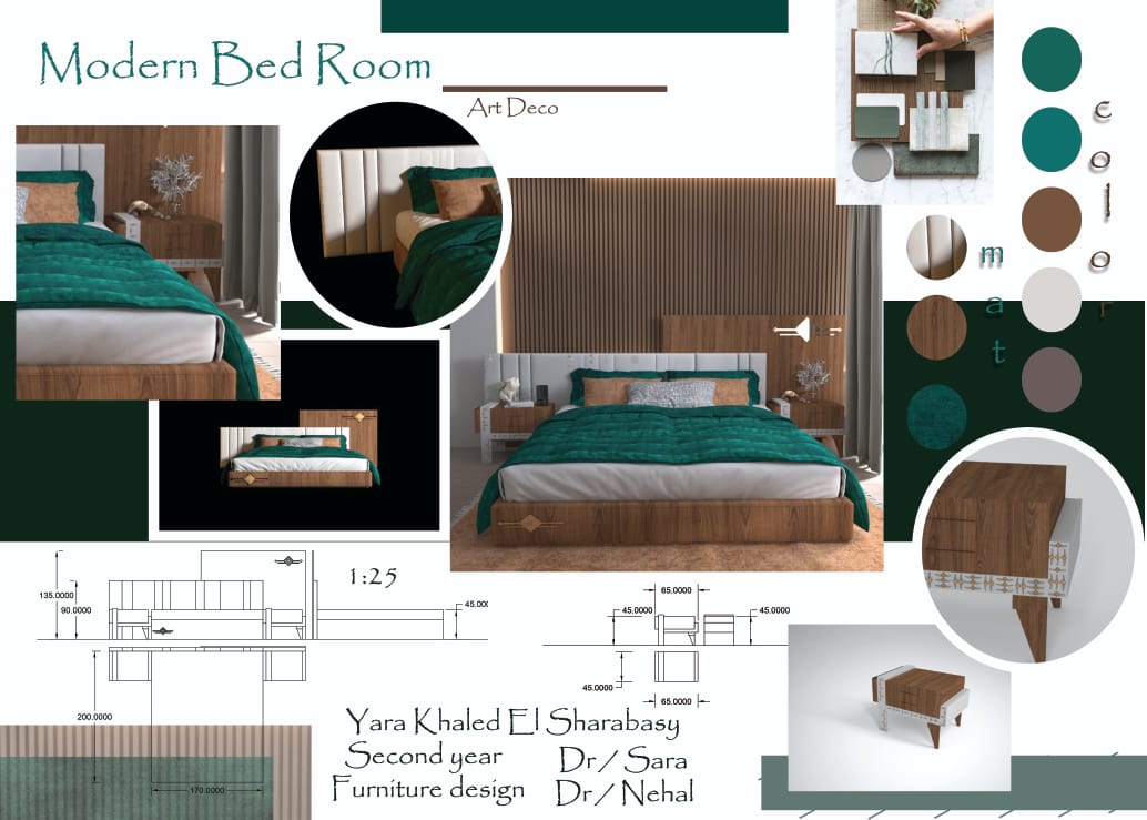 ARTDECO 卧室家具设计-1