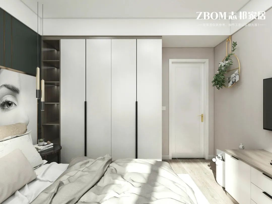 山东青岛 86㎡现代轻奢风小户型大变身-49