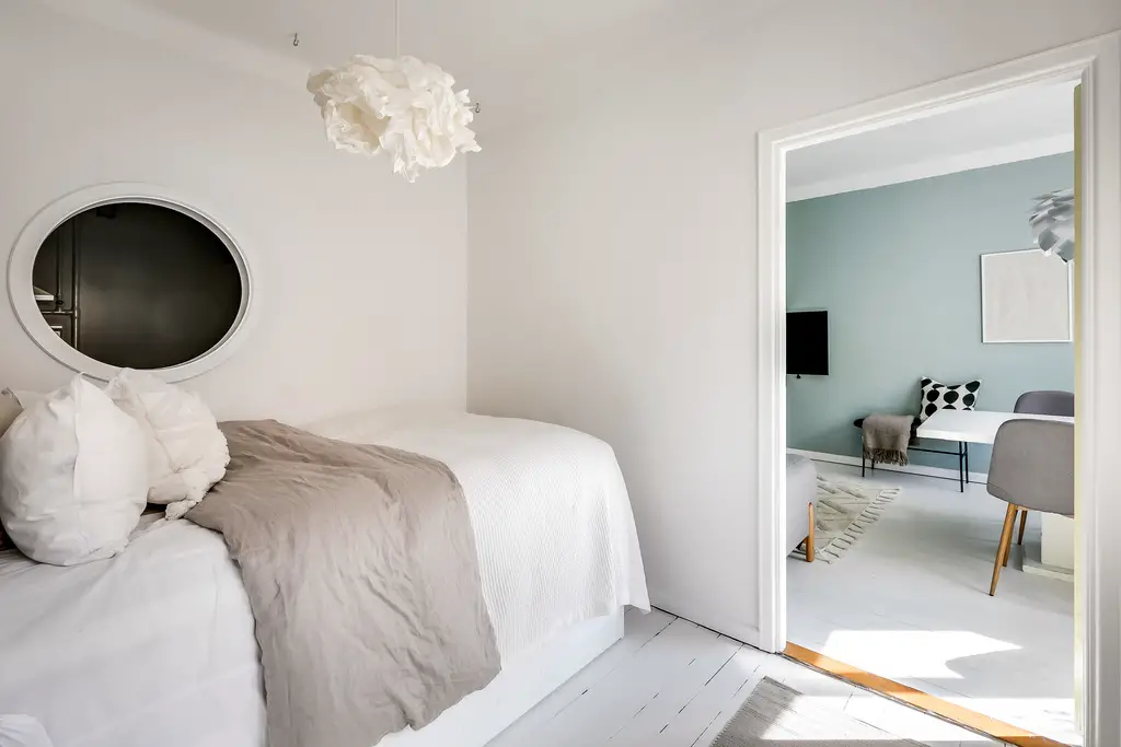 清新自然的 42m2 一室公寓设计-9