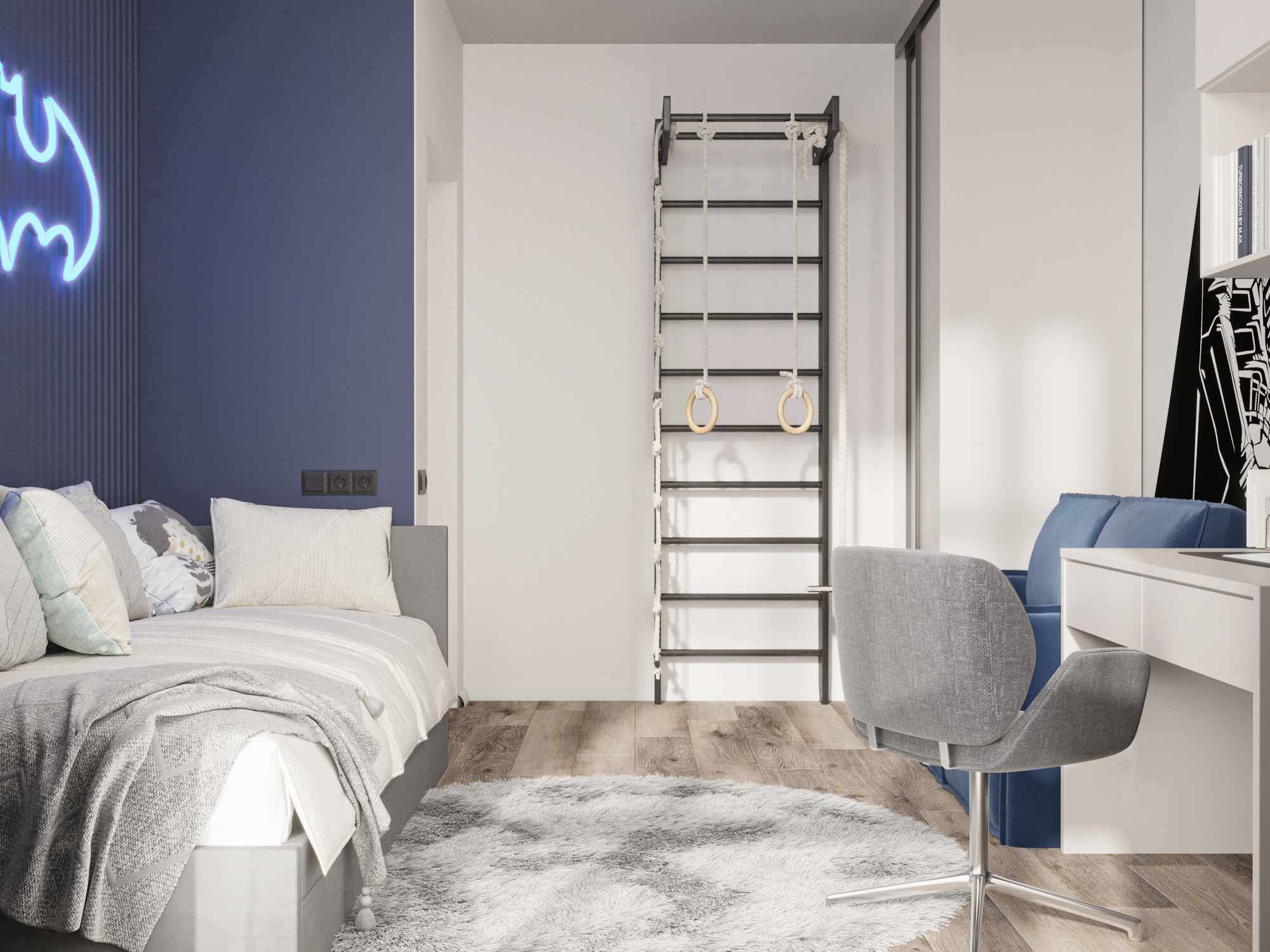 Детская комната ЖК "Минск-Мир" г. Минск-7