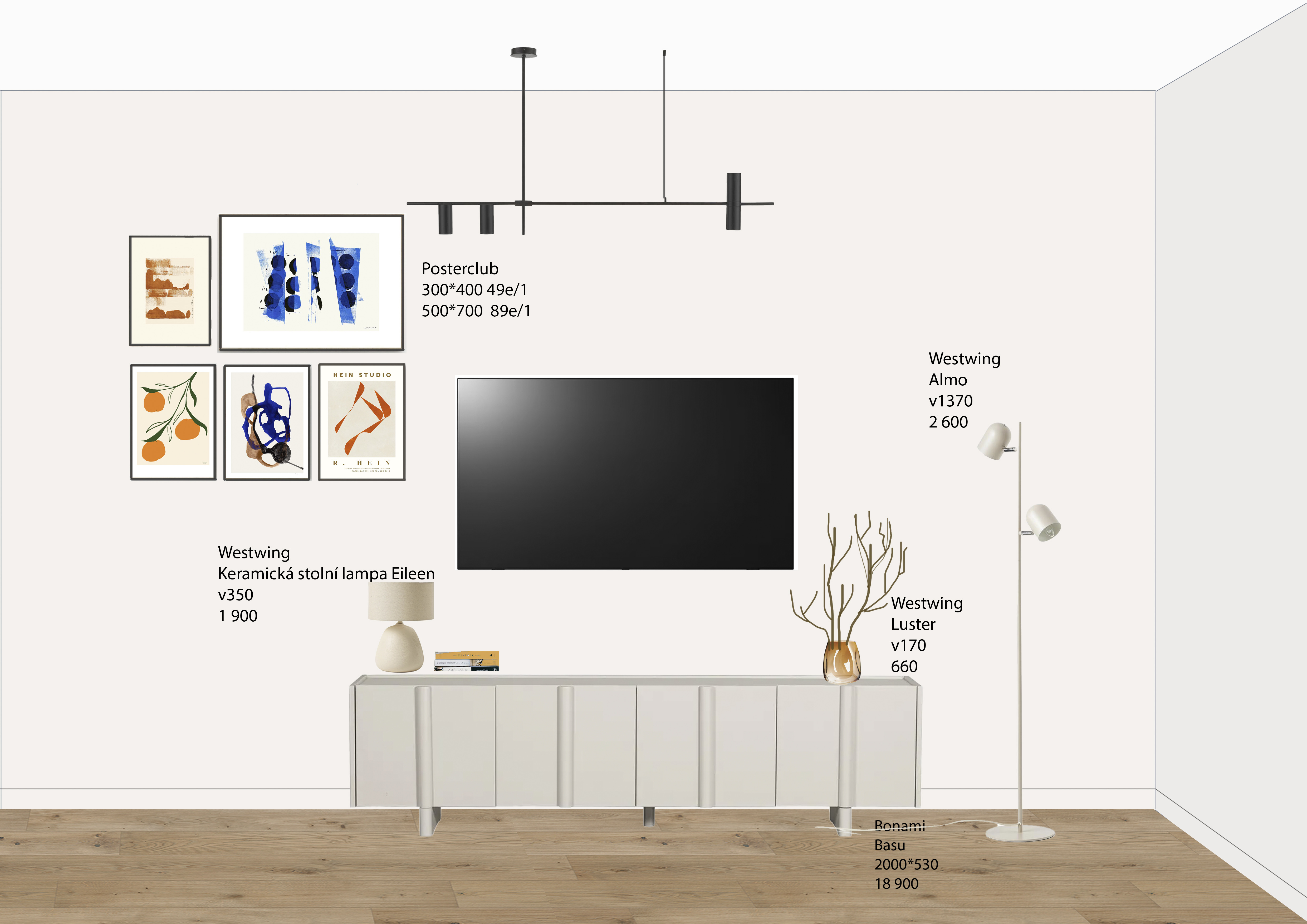 Concept collage for living room-2