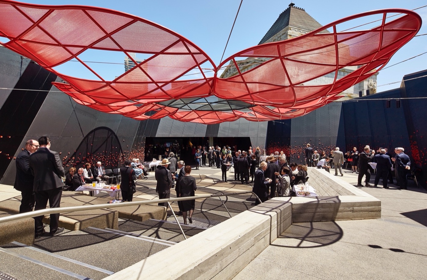 墨尔本圣地纪念馆丨澳大利亚墨尔本丨Rush Wright Associates-12