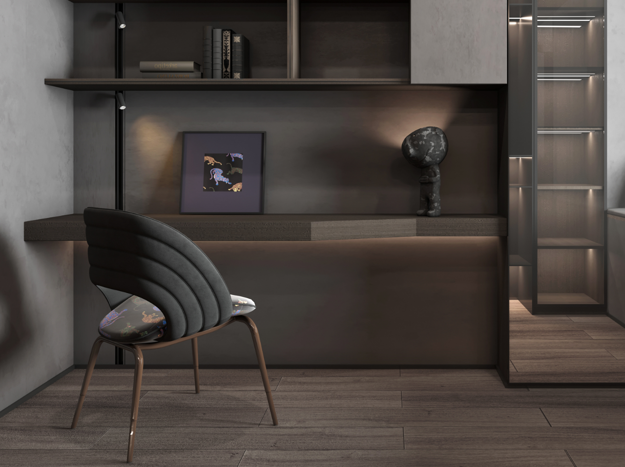 精致优雅,100㎡三室二厅的理想之家丨中国上海丨ZEAL.DESIGN 忱意设计-15